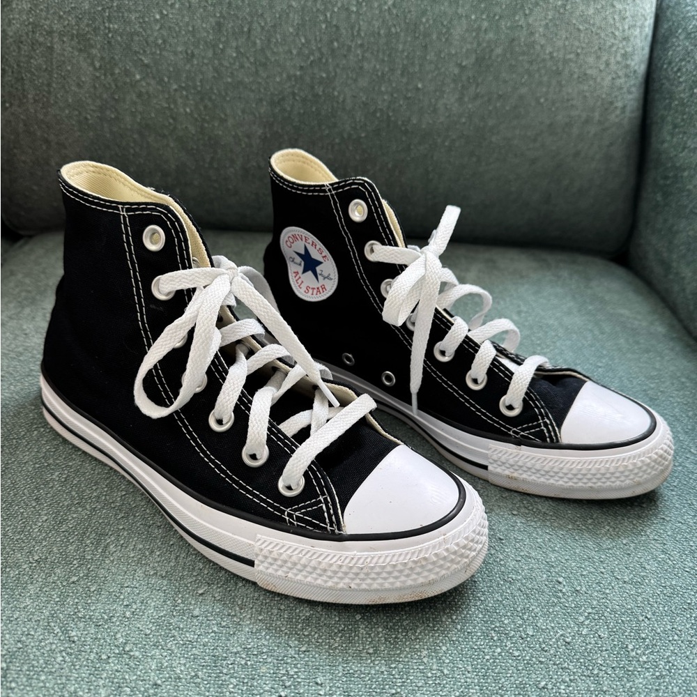 Converse Black High-Top Sneakers